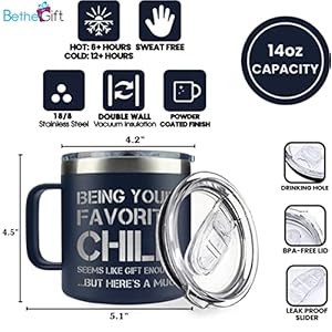 Fathersdaygiftsfordadfromdaughtersonkidsdurablestylishperfectforcoffeeorteagreatgiftforfathersgrandpadadcoffeemug14oznavy Urban Country Home Decor Fathers day gifts for dad from daughter son kids durable stylish perfect for coffee or tea great gift for fathers grandpa dad coffee mug 14oz navy urban country home decor