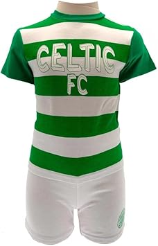 Celtic F.C. Baby,Clothing,Baby Boys 0-24m,Outfits & Clothing Sets Celtic F.C. Shirt & Short Set From Newborn to up to 18 months 100% Cotton Officially Licensed (3-6 Months)