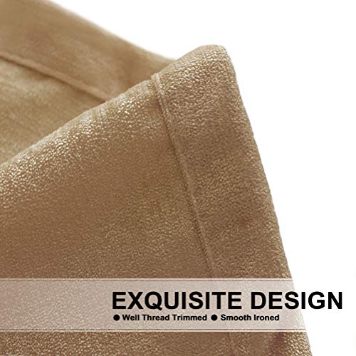 Elkca XNECURTAIN Double-Sided Chenille Curtains For Living Room Modern Window Treatment For Bedroom Curtain,Grommet Top-2 Panels thumb #3