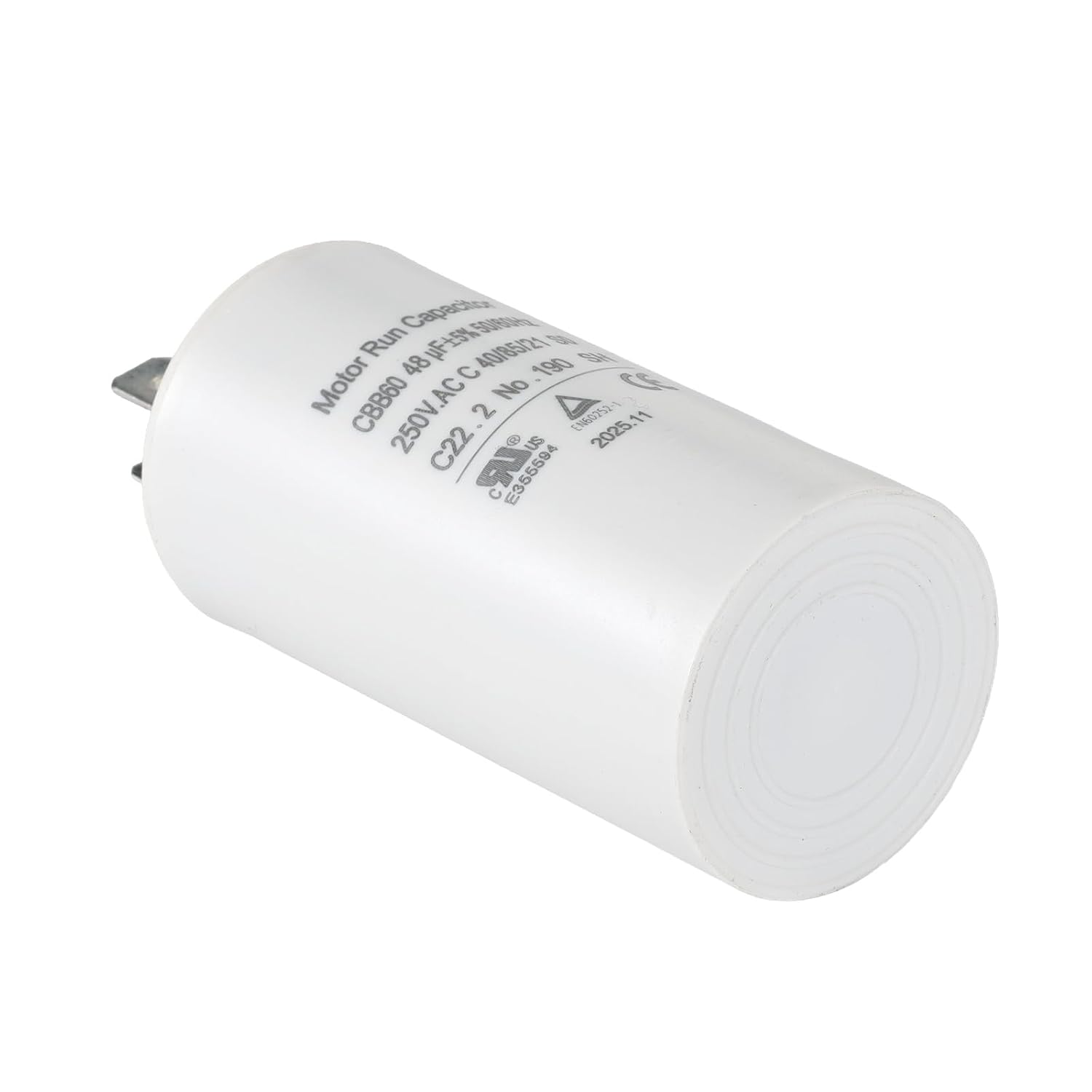 48 MFD uF Garage Door Opener Capacitor 30B533 | small body, strong housing, Compatible for Liftmaster Chamberlain 30B533