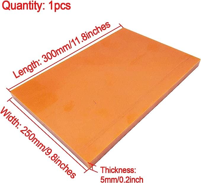 Amazon.co.jp: ベークライト フラット シート フェノール樹脂 PCB