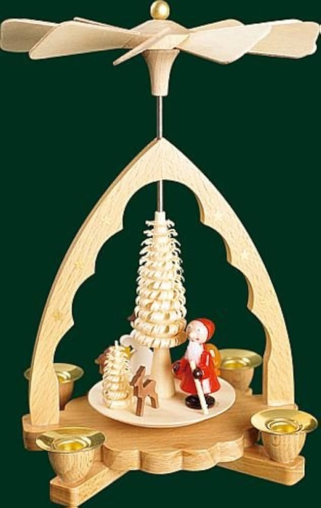 鹿と森のサンタ ドイツ製クリスマスマーピッド ドイツ製回転木馬 7インチ Amazon.co.jp: Pinnacle Peak Trading Company 鹿と森のサンタ ドイツ
