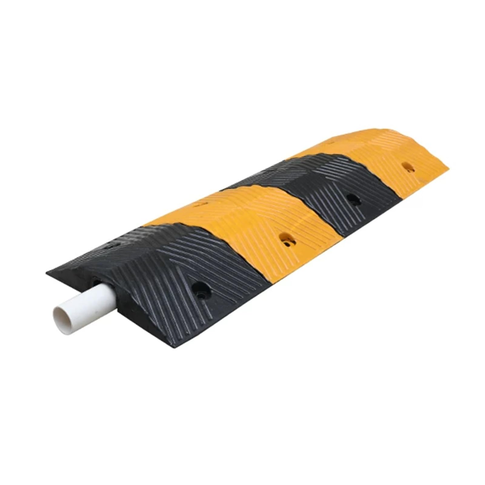 Protector de cables de goma para evitar roturas en entradas de coches
