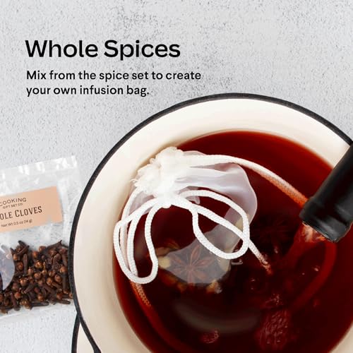 Cooking-Gift-Set-Co-Mulled-Wine-Gift-Set-Unique-Gifts-Wine-Accessories-Food-Beverage-Gifts-Cooking-Gadgets-Holiday-Gifts-Wine-Gifts-for-Women-Christmas-Gift-Ideas-Wine-Making-Kit