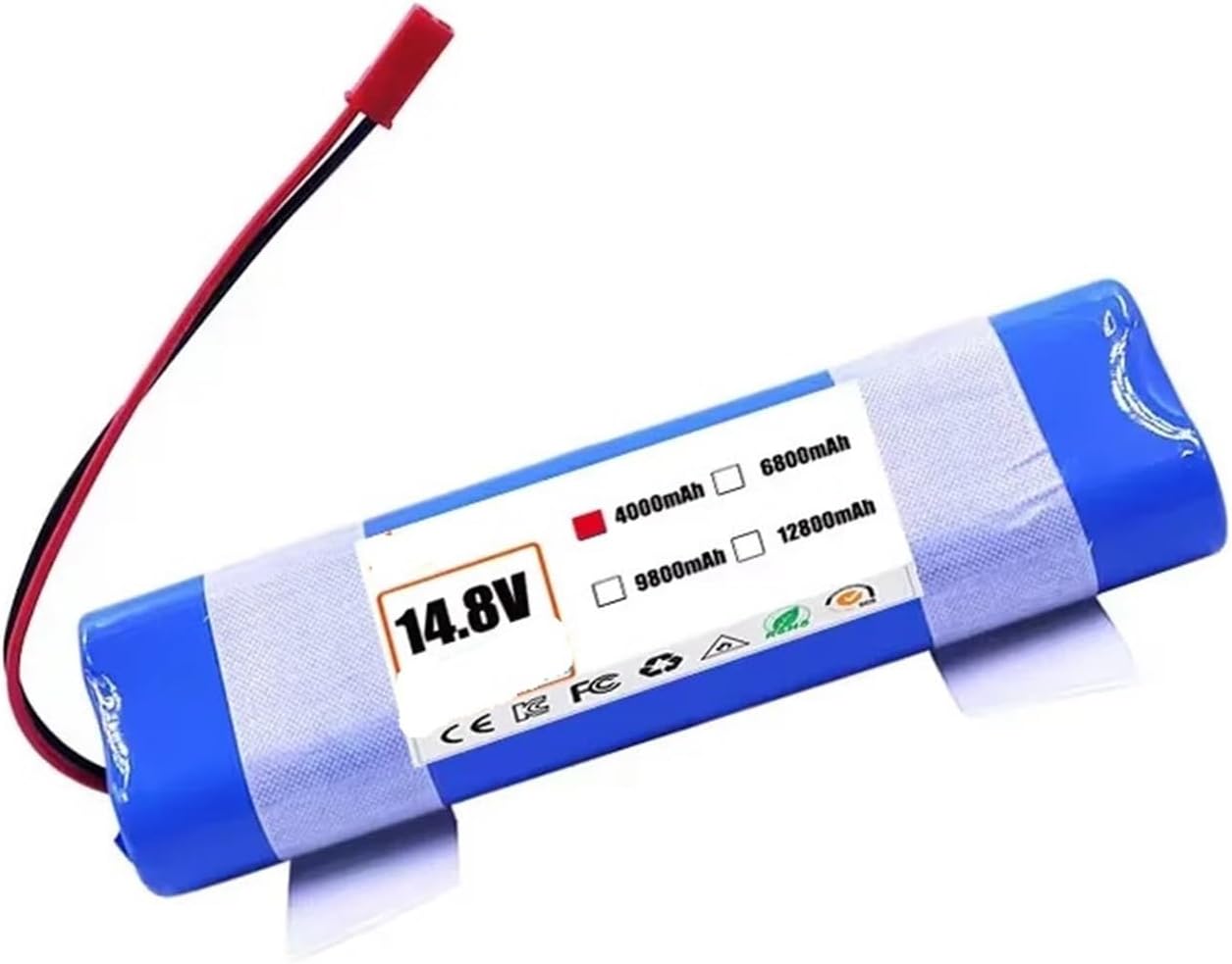 14.8V Battery Lithium Battery ，Compatible for ILIFE，V3s Pro V50 V5s Pro V8s V80 Max B5 Max S5 Pro X750 Robot Vacuum Cleaner Accessories(4000mAh)