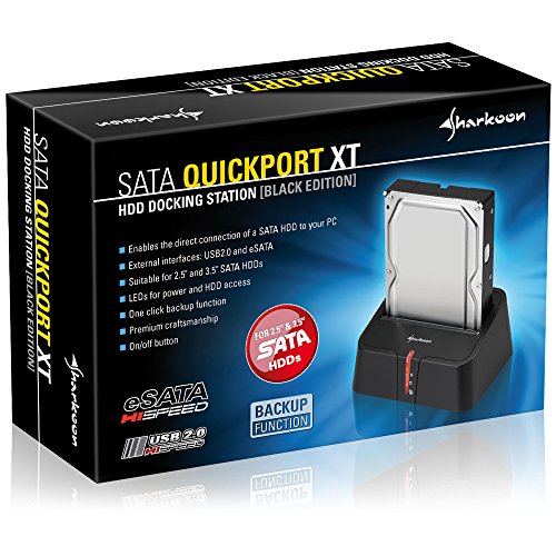 Sharkoon Quickport XT HC Pro HDD Docking Station zwart - Afbeelding 6