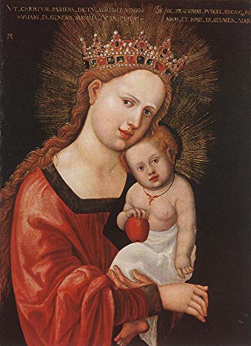 Peinture à l'huile sur toile de Marie avec l'enfant par Denis van Alsloot tableau