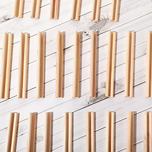 Set de 32 soportes de madera para fichas miniatura 6