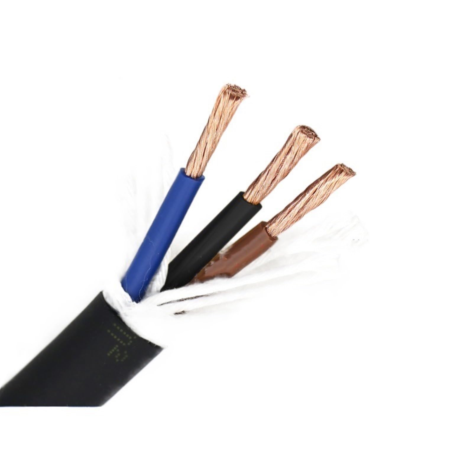 Cable de control de señal UL2464 de 3 hilos 28 AWG de cobre flexible de 1m