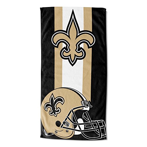 Northwest NFL New Orleans Saints Unisex-Adult Beach Towel 30 x 60 Zone Read