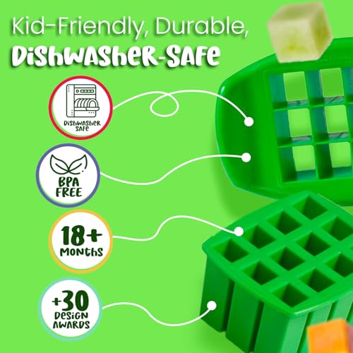 image for FUNBITES Crustless Sandwich Cutter for Kids Lunch (2-piece set), Uncru