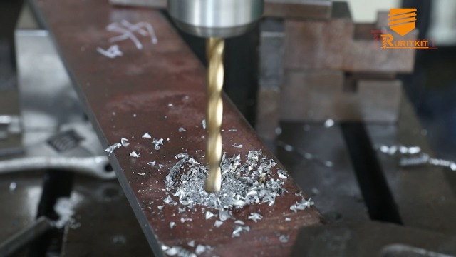 Image of 1 /2 inch-28 UNEF Tap and 15 /32 inch Drill Bit Kit, M2 HSS Drill and Tap Set, Combination of Drill and Tap Kit for Metal