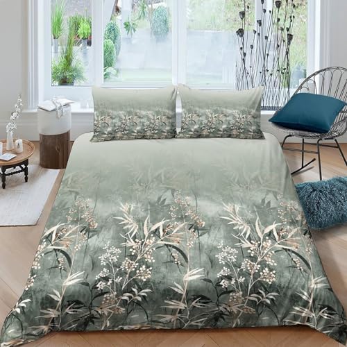 Housse de Couette Microfibre Hypoallergique Douce Parure de Lit 140x200 3D - 4
