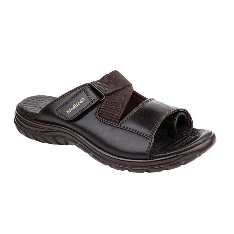 Medifeet Mens Stout Sandals (Brown, Numeric_10) (B0C4TRP3M7) Amazon Price History, Amazon Price Tracker