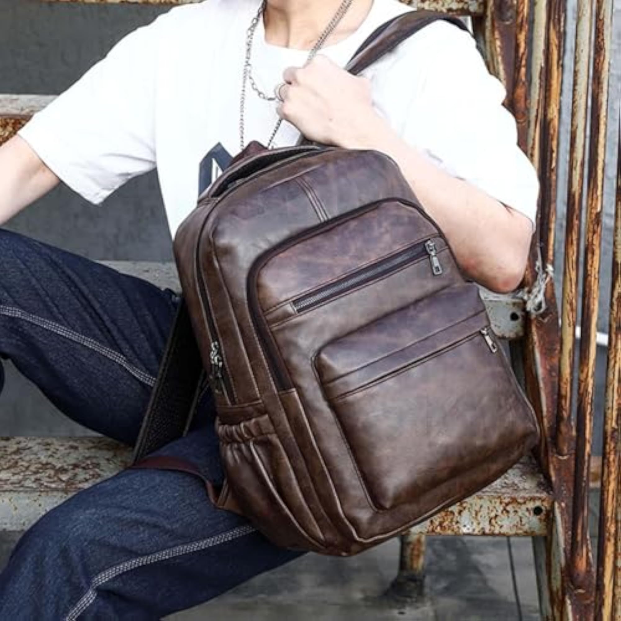 Casual Daypack Laptop Backpack for Shopping, Travel