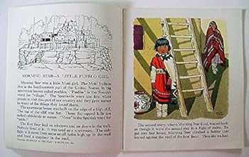 Paperback MORNING STAR A LITTLE PUEBLO GIRL 3300F Book
