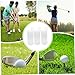 WHAMVOX Golf Ball Packaging Box 3Pcs Transparent Pe Storage Case with Window Durable Space-Saving Display Container for Home and Shop Use