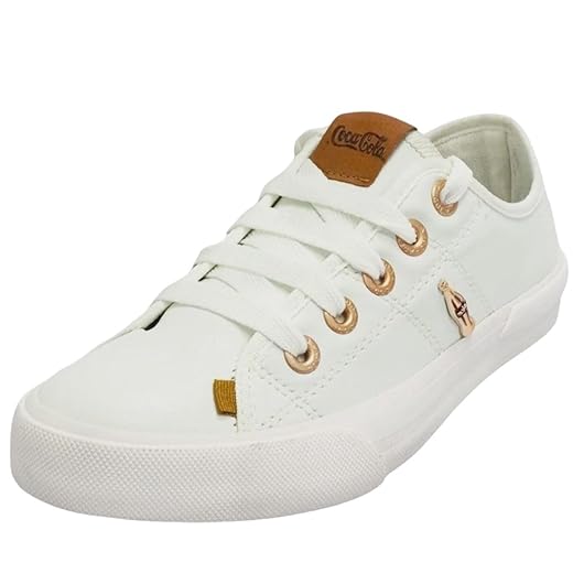 Tênis Coca Cola Miami Town Feminino Branco