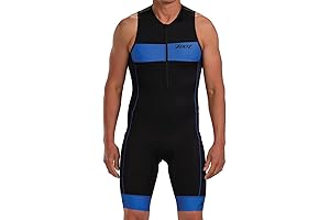 ZOOT Men’s Core Tri Tank Racesuit: Triathlon Suit with Pockets