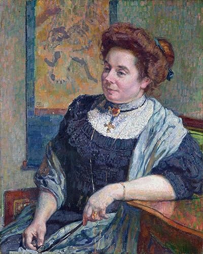 Toile Théo Van Rysselberghe pour habiller un grand mur vide de salon