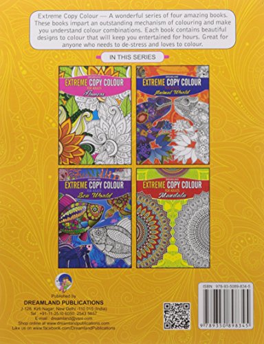 Flowers Extreme Copy Colour | Creative Colouring Book for Adults with Floral Patterns to Relieve Stress, Spark Creativity & Enjoy Artistic Calm