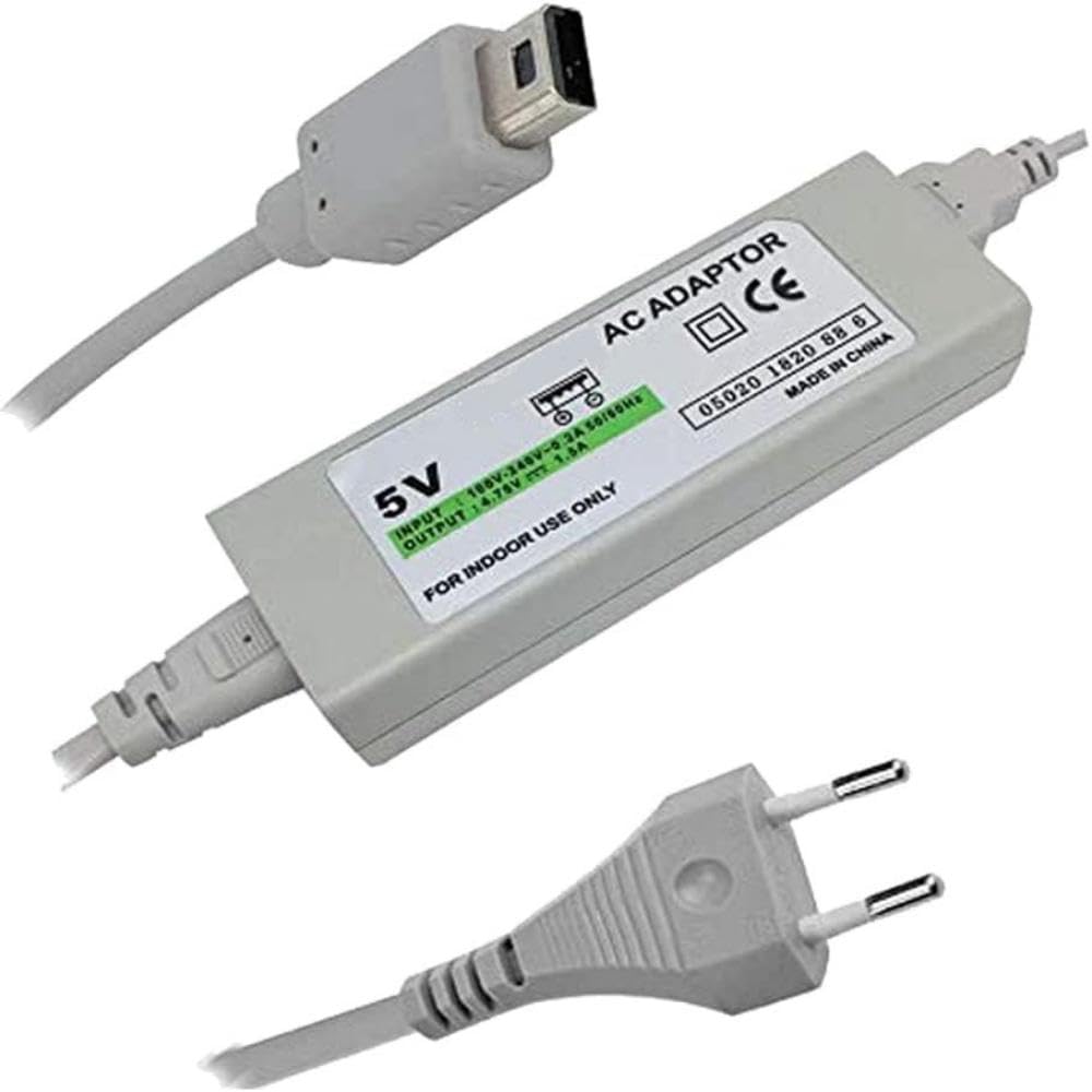 WICAREYO Adaptador de Fuente de alimentación de CA para Wii U Sistema Gamepad