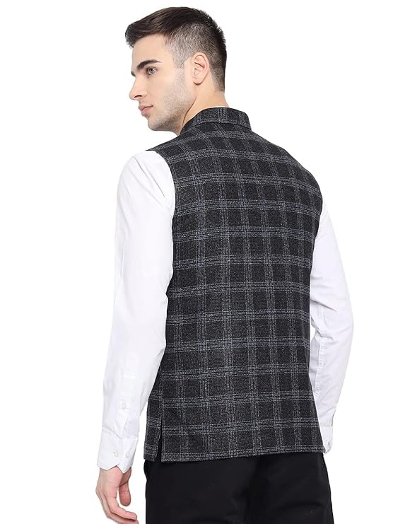Image of DEIFIC Men's Export-Quality Indian Traditional Nehru Jacket /Waistcoat