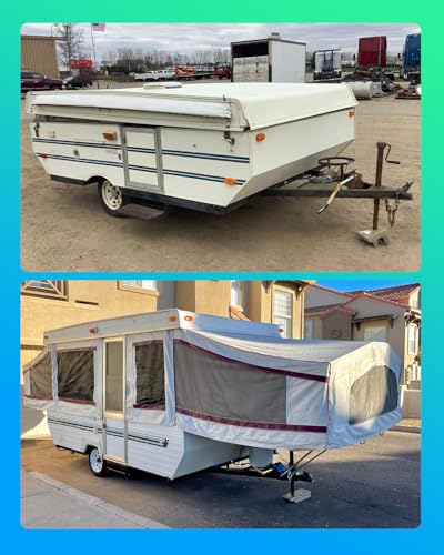 Image of Heavy Duty Pop Up Camper Crank Handle, 12 inch Crank Handle Fits Starcraft, Flagstaff, Rockwood, Palomino, Dutchmen