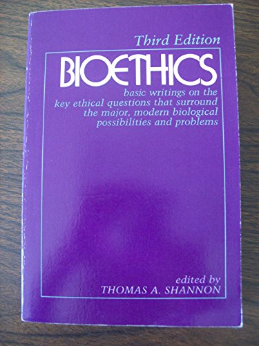 Bioethics: Basic Writings on the Key Ethical Qu... 0809128055 Book Cover