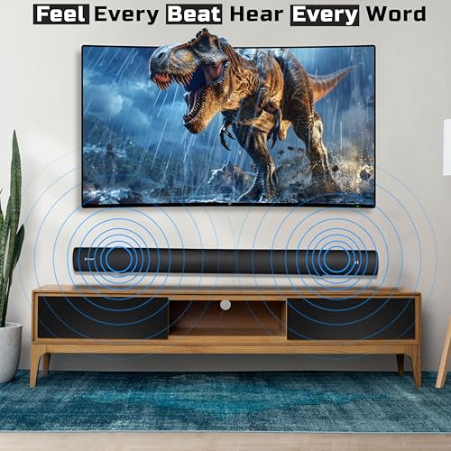 Image of Target TT-101 + Premium Sound Bar with Multi-Connectivity, HDMI ARC,Bluetooth,USB, AUX, Optical Ports, Home Theatre System RMS 50 Watts