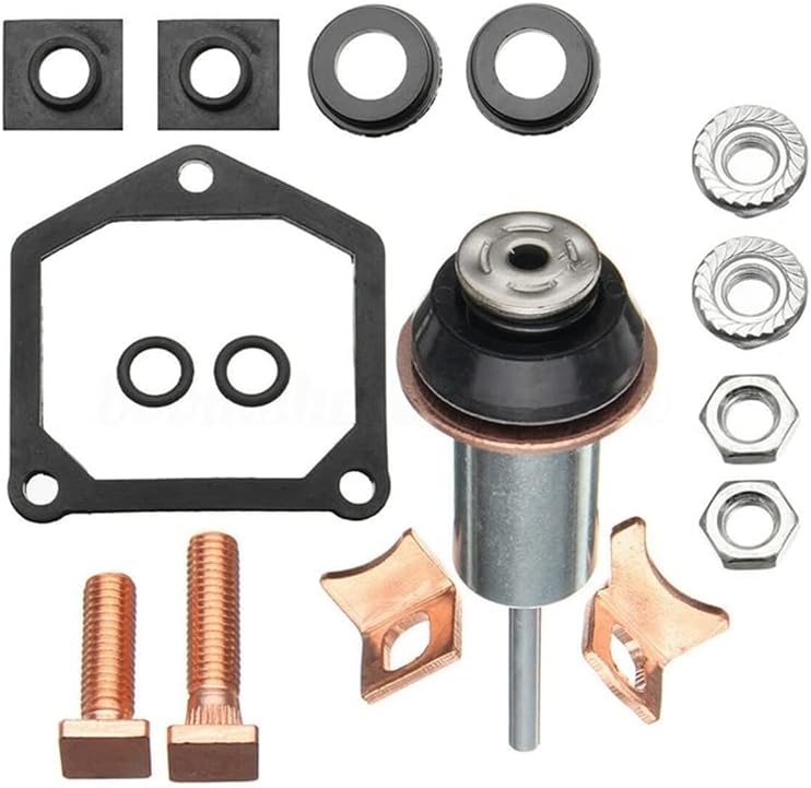 Starter Solenoid Repair Rebuild Kit Contacts Parts Fit for Toyota for Subaru for 228000-6660, 228000-6662, 228000-6663