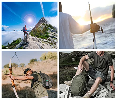 Tactical Cargo Short Men Workout Urban Casual Shorts Outdoor Hiking Fishing Muti-Pocket Short (No Belt)4