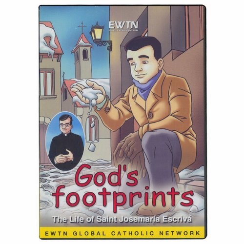 GOD'S FOOTPRINTS* ST. JOSEMARIA ESCRIVA *AN EWTN 1-DISC DVD