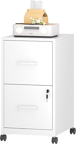 Vista 13 de Archivador de 5 cajones con cerradura, archivadores de metal sobre ruedas, cajones verticales de acero para oficina, almacenamiento para colgar