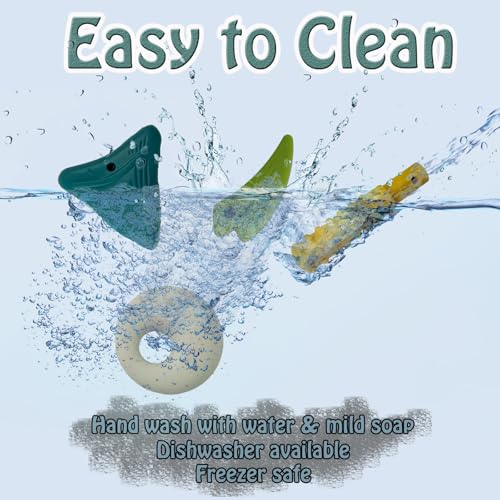 Chew Necklaces for Sensory Kids 6 Pack, Chewy Necklace Sensory Toys for Kids with Autism, ADHD, SPD, Silicone Boys Girls Chew Toys Teething Necklace Reduce Chewing Fidgeting - Image 6