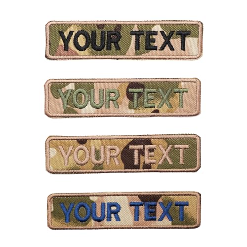 Stile di sostegno: ferro su sostegno e gancio e anello di sostegno (iron on backing and hook backing).Una patch unica per te, puoi personalizzare il nome, il motto, lo slogan, il nome del cane e del gatto, il numero di telefono, le parole divertenti, il tuo marchio o marchio e altro ancora