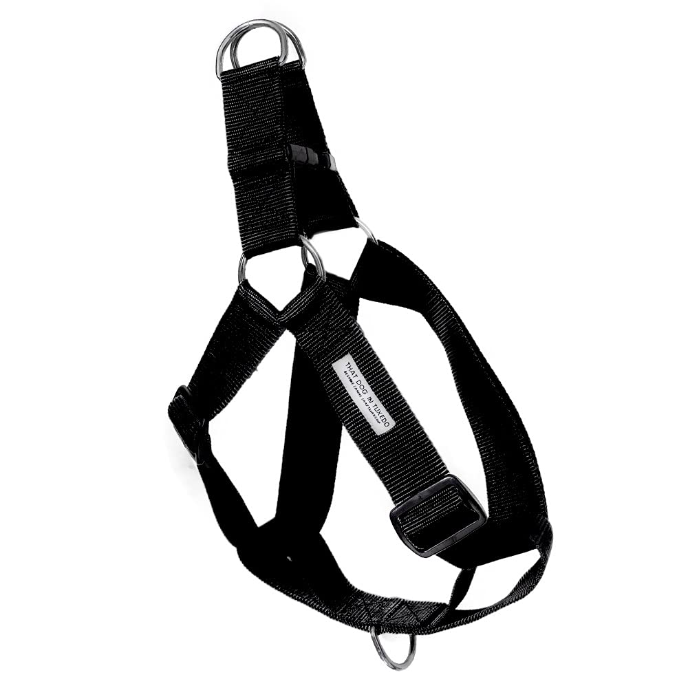That Dog In Tuxedo Easy Walk Step-in Dog Harness with Leash - Black (Size S) (B09DVTK45H) Amazon Price History, Amazon Price Tracker