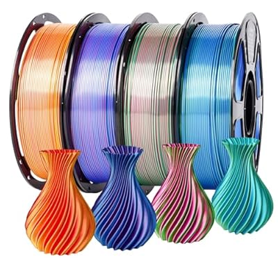 YSJOMJHYS Silk Dual Color Filament Bundle 4KG, ...