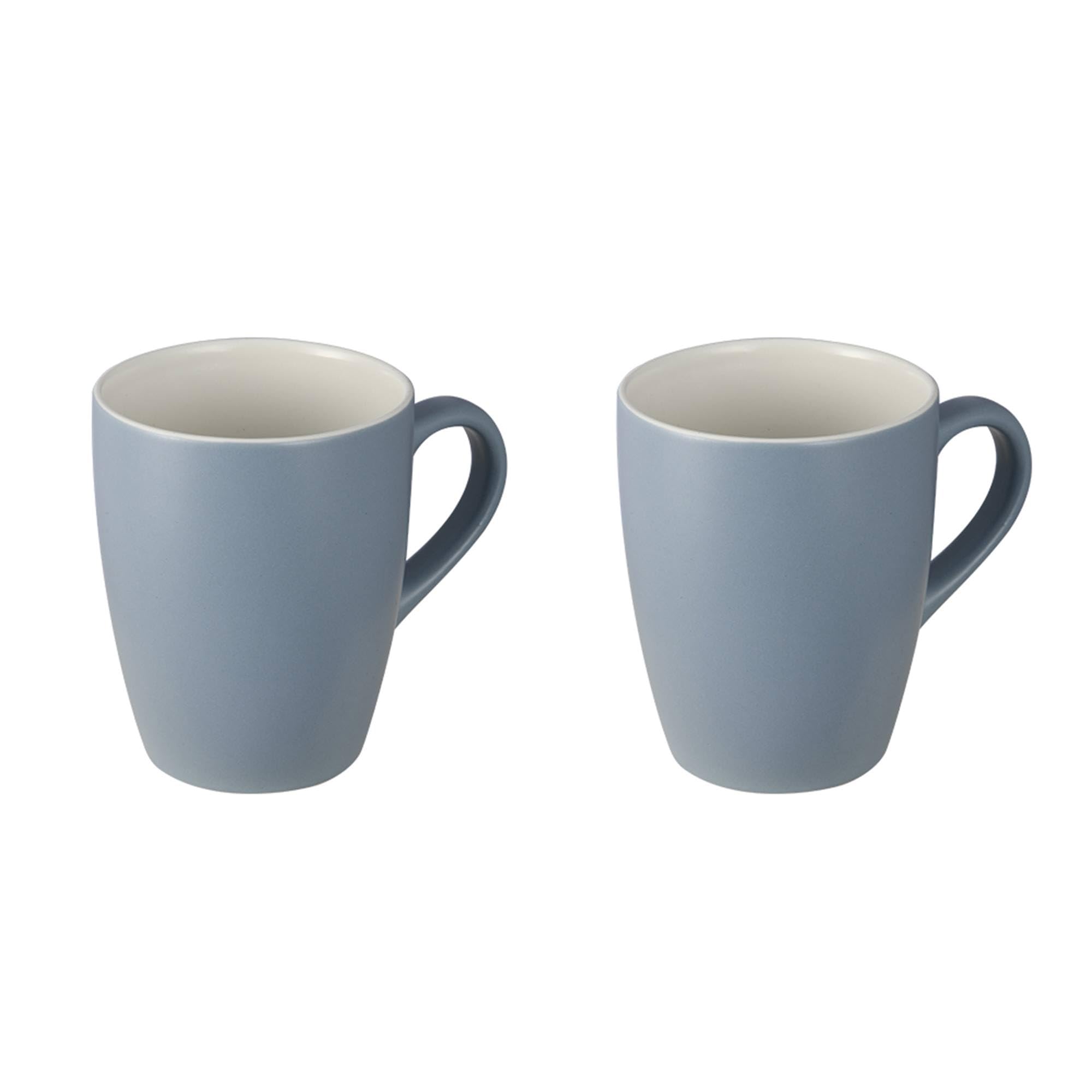 Set of 2 Mugs 340 ml San Ignacio in Bone Porcelain 8.5x5.5x10.2 cm