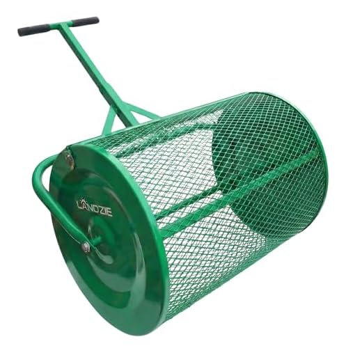LANDZIE Compost and Peat Moss Spreader