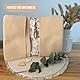 Malino Premium Windeltasche für unterwegs – Cozy Beige - Organizer für Windeln, Feuchttücher & Baby-Essentials, Baby Kosmetiktasche im Boho-Design
