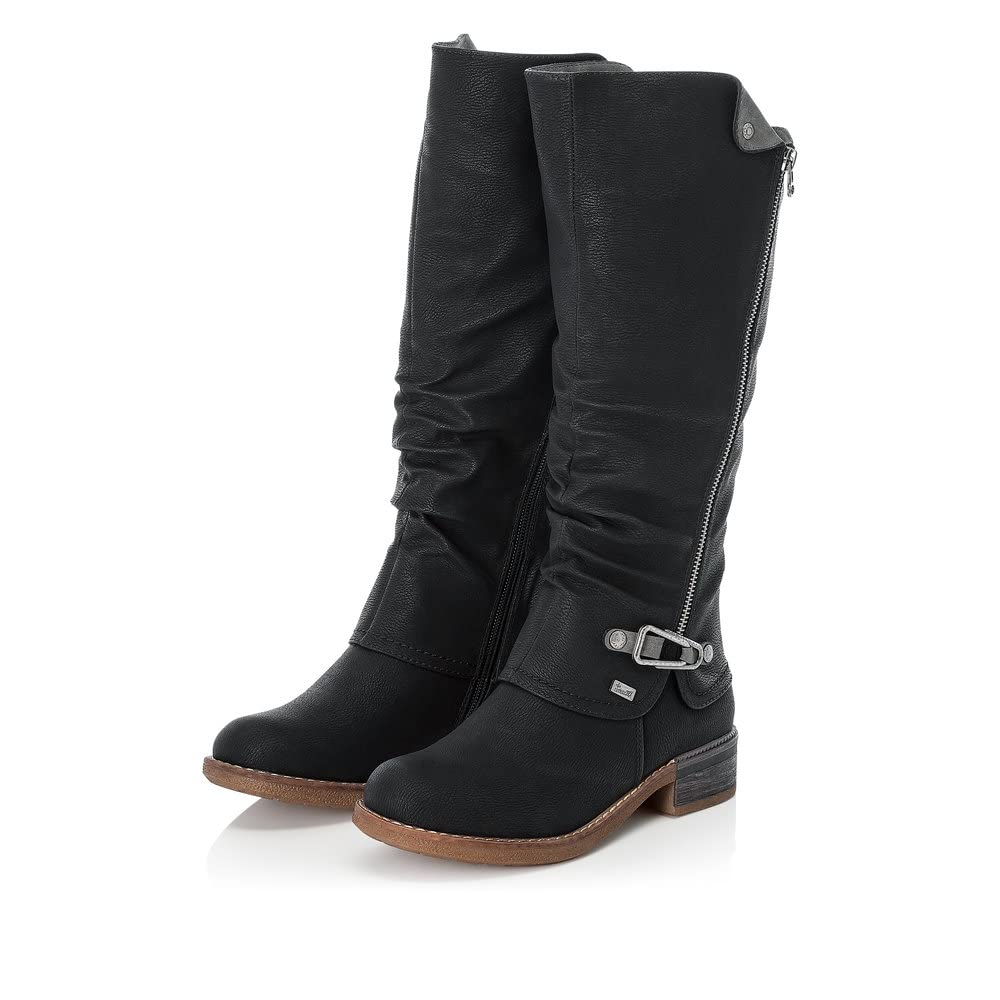 Rieker Damen 94652 Kniehohe Stiefel
