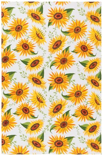 Image of Now Designs by Danica Kitchen Floursack Towels - Sunflower Splendor 3 Count, 100% Cotton