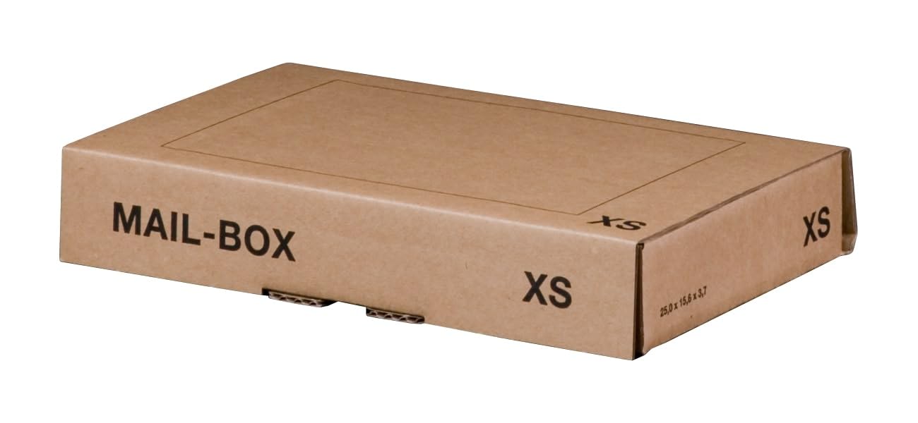 25 Versandkartons 6x4x4 Zoll – Aus Wellpappe, 26 ECT, Für Pakete & Lagerung