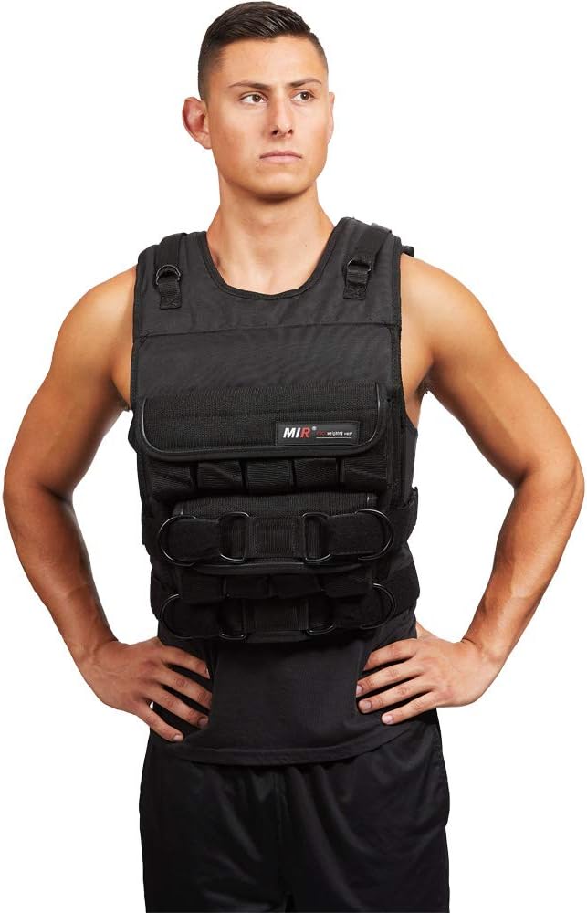 MIR® - 140LBS PRO (LONG STYLE) ADJUSTABLE WEIGHTED VEST