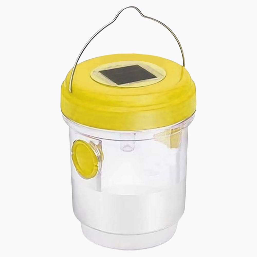 Amazon.co.jp: Dtharen ソーラーミツバチトラップ、ソーラーハチ