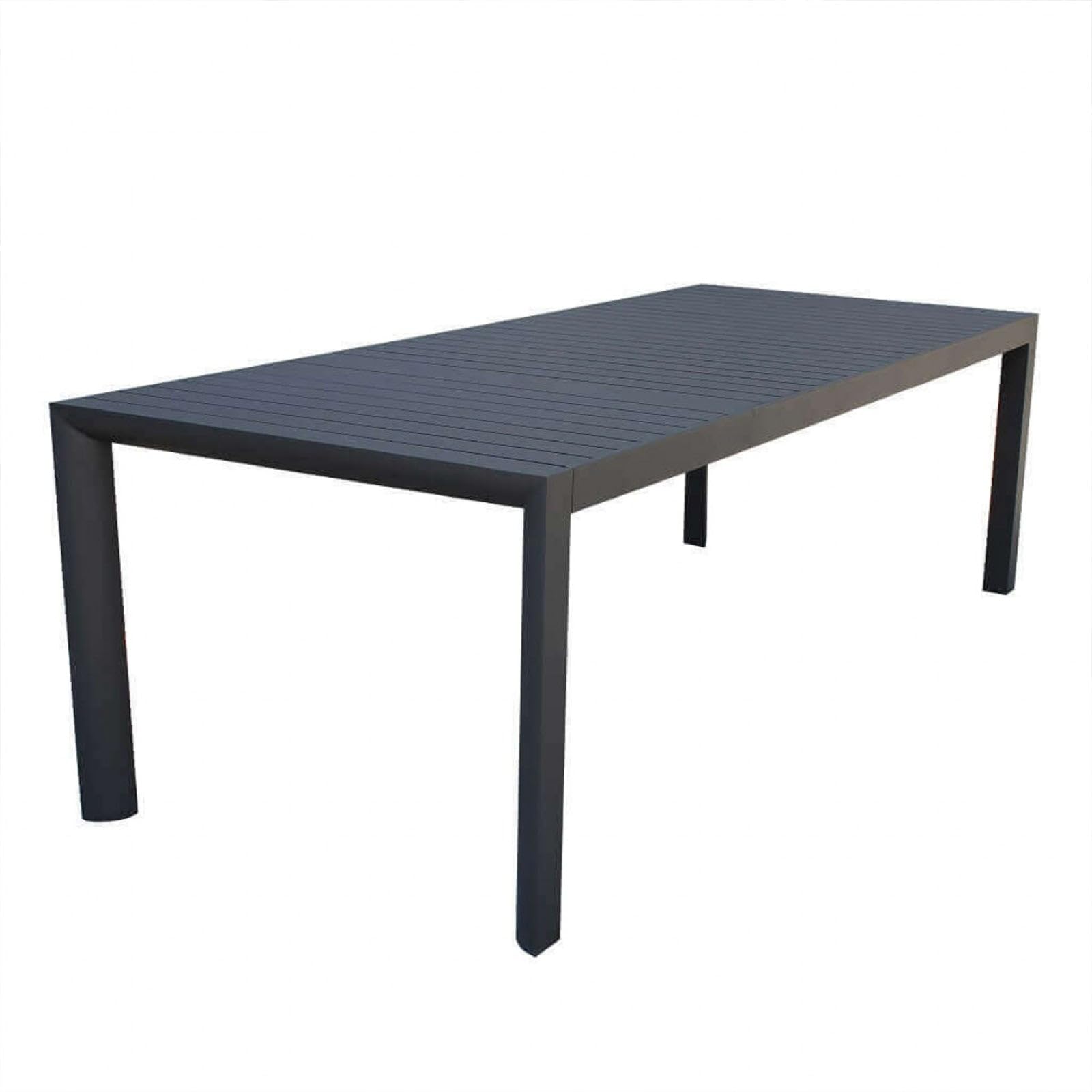 Decor Space Tavolo allungabile Sydney in alluminio Antracite telescopico per esterno (135-180 cm/Tavolo)