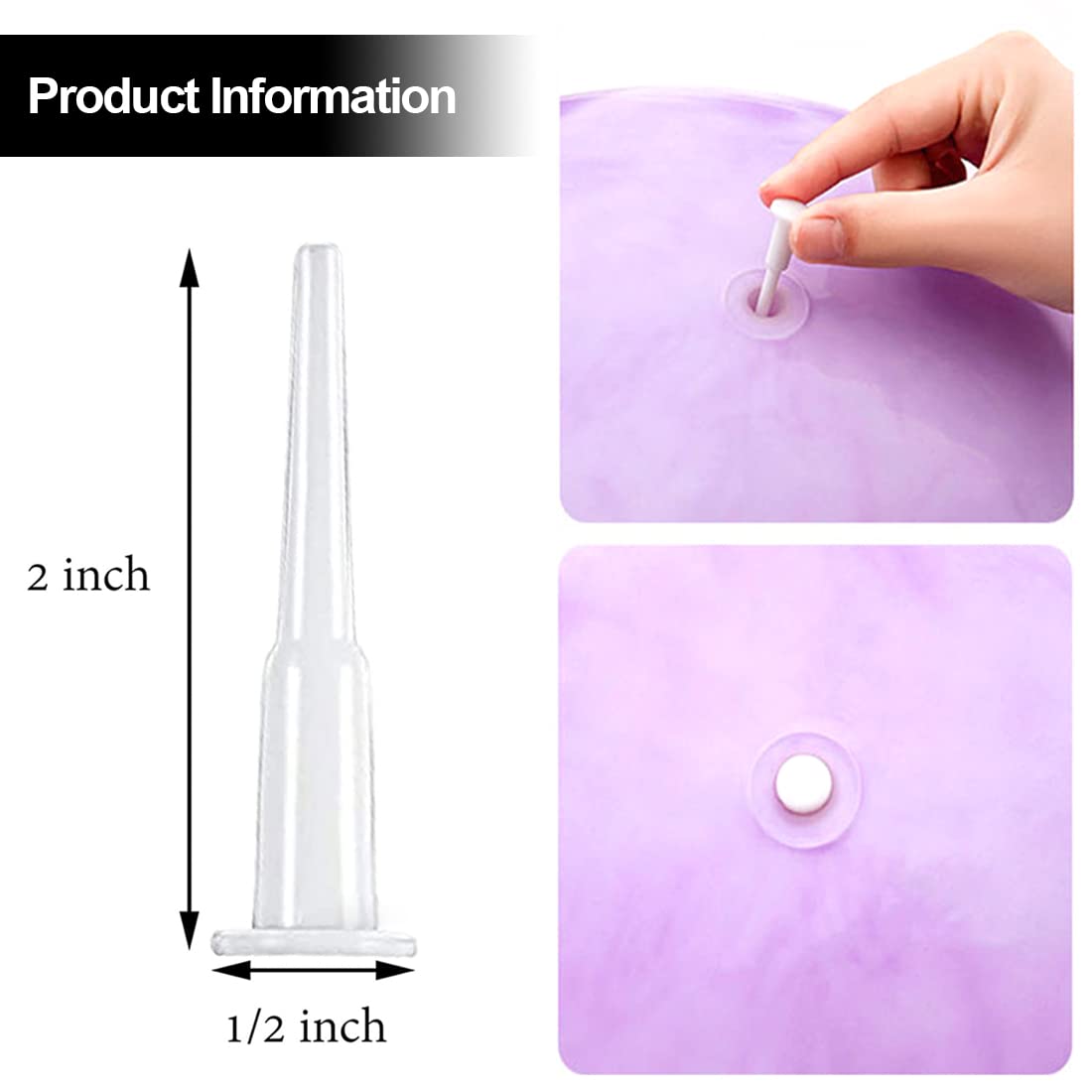 10 Pcs Boule de Yoga bouchon d'air bouchon d'air valve buse aiguille fitness saut cheval corne boule valve bouchon équipement de fitness accessoires