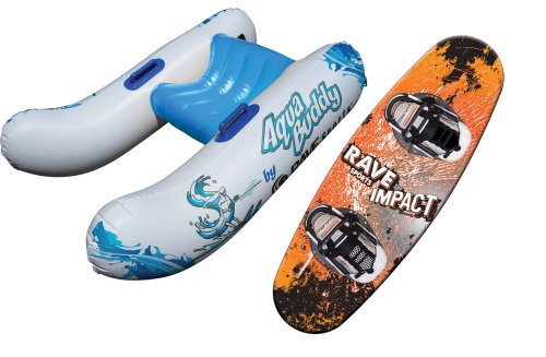 Rave Wakeboard Starter Package (Orange/Black)