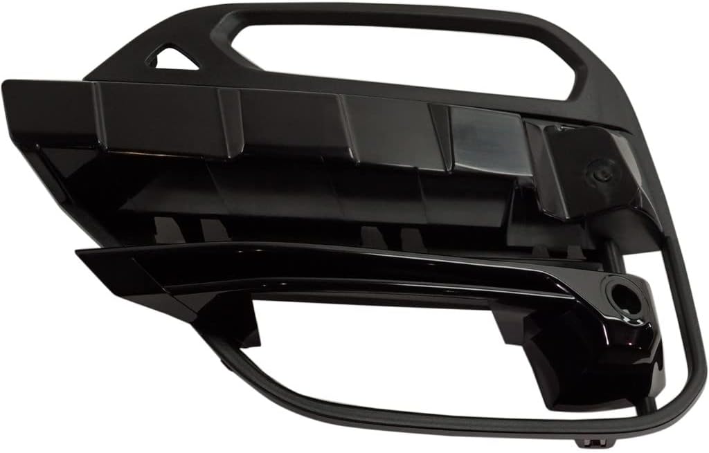 For BMW X3 2018-2021 Bumper Cover Grille Driver Side | Front | Made of ABS Plastic | w/Park Assist Sensor Hole | Textured and Gloss Black | Replacement For BM1038209 | 191275685921, 51117420871